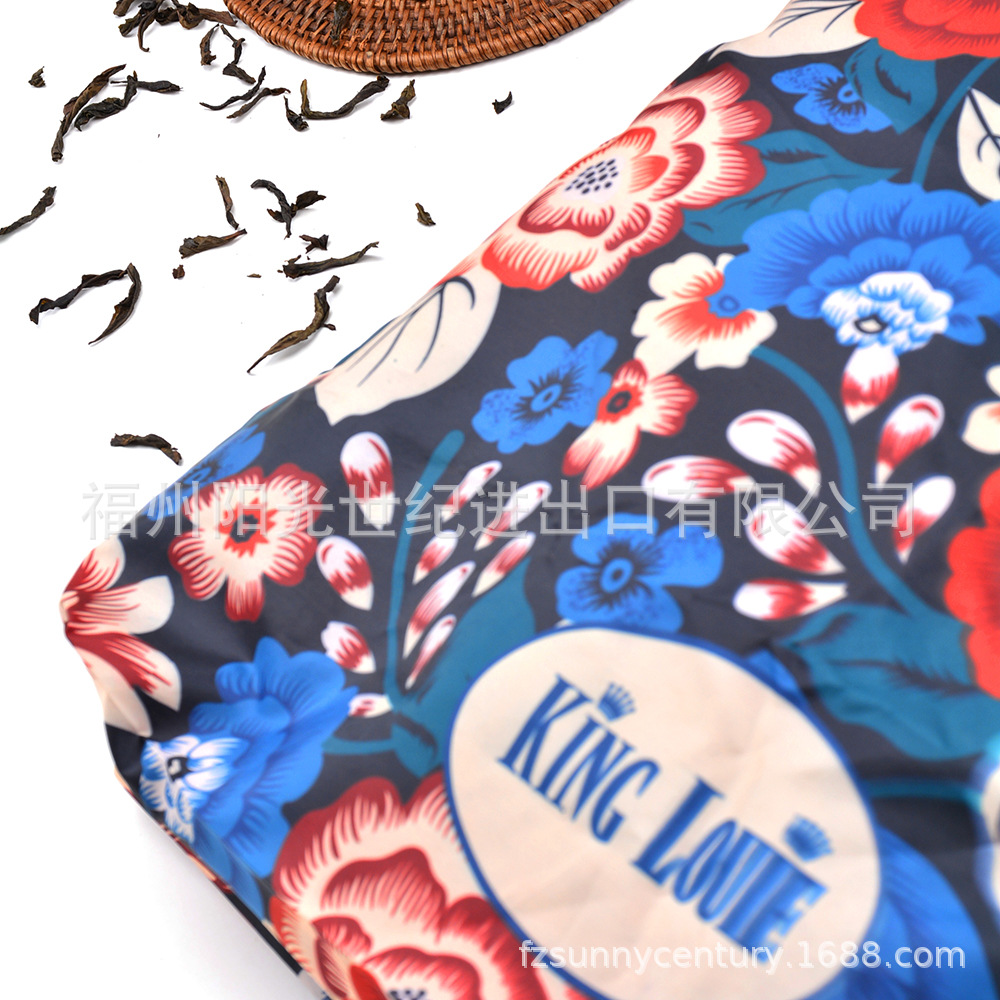 工厂定制花卉LOGO手提袋 商场活动与环保礼品新选择